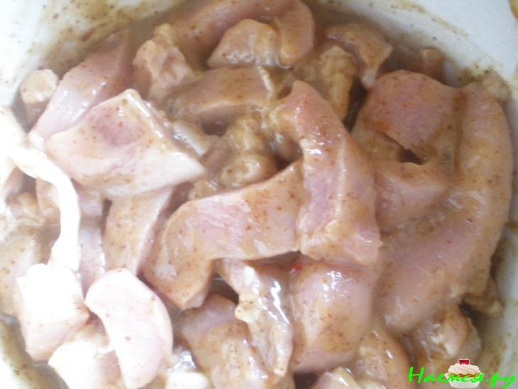 Свинина, запеченная в хреново-горчичном соусе Свинина, запеченная в хреново-горчичном соусе