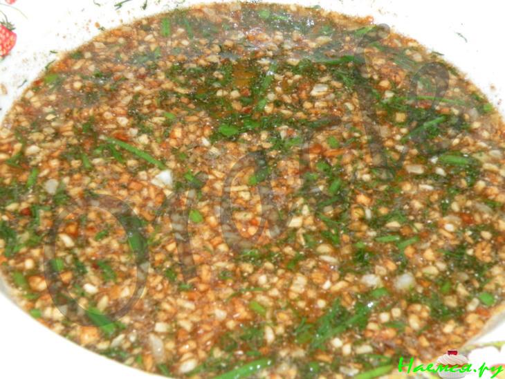 Баклажаны в медово-лимонном соусе