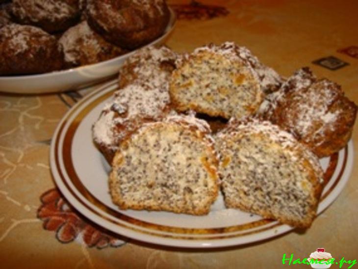 Медовые булочки с маком