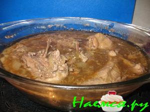 Утка в гранатовом соусе Утка в гранатовом соусе