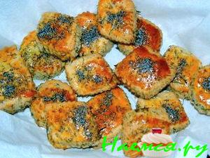 Сырные печенье с укропом