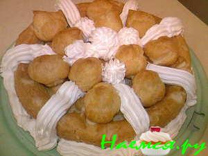 Торт "Сент-Оноре" с заварным кремом