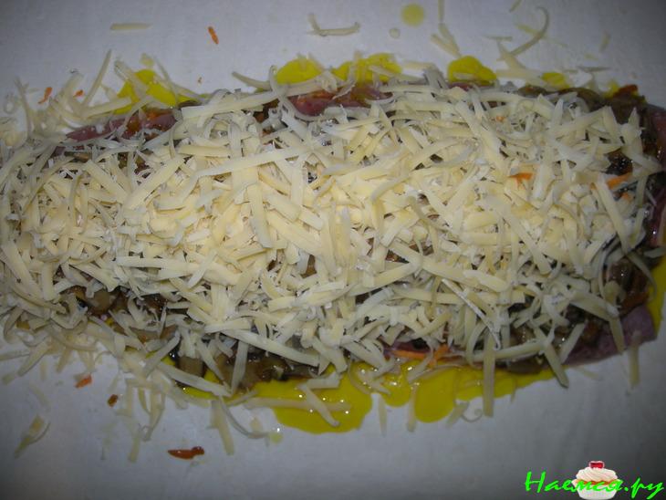 Рыбка в слоёном тесте