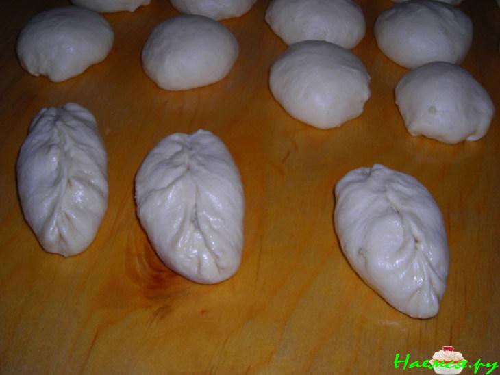 Жареные пирожки с картошкой и печёнкой