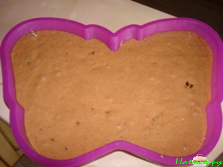 Кекс с красным вином и черносливом