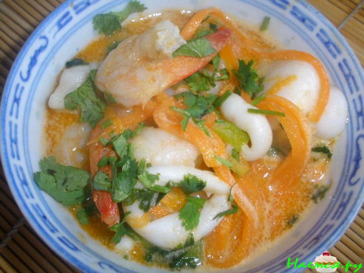 Карри из морепродуктов от бедных тайских рыбаков