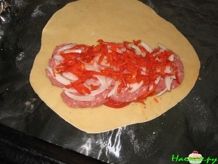 Пицца "Кальцоне" (мой вариант)