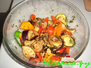 Овощи на гриле с бальзамическим уксусом Овощи на гриле с бальзамическим уксусом