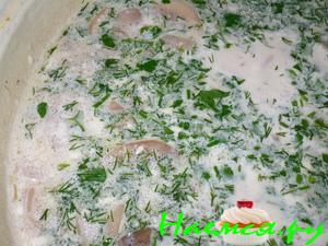 Соус грибной с плавленным сырком Соус грибной с плавленным сырком