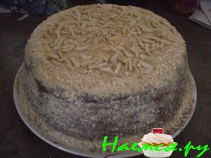 Торт "Наполеон" с заварным кремом