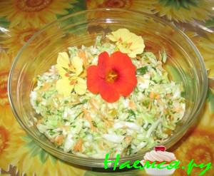 Легкий салатик из капусты Легкий салатик из капусты