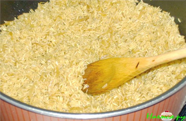 Саядия плов из рыбы