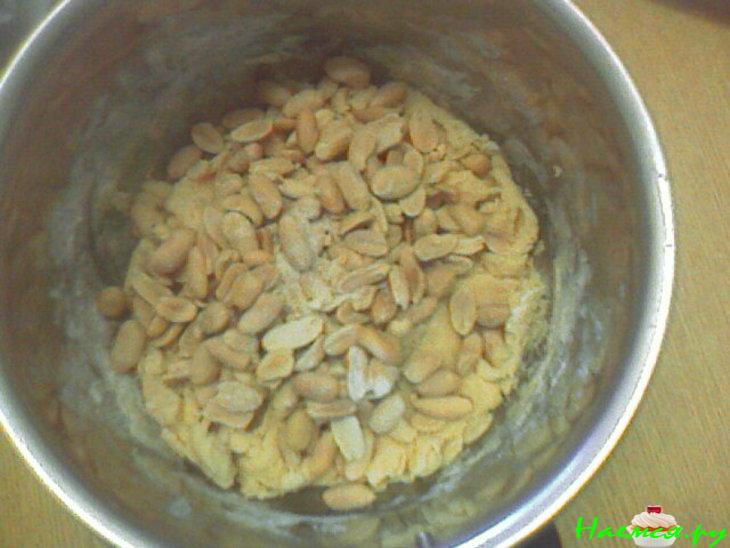 Арахисовое соленое печенье