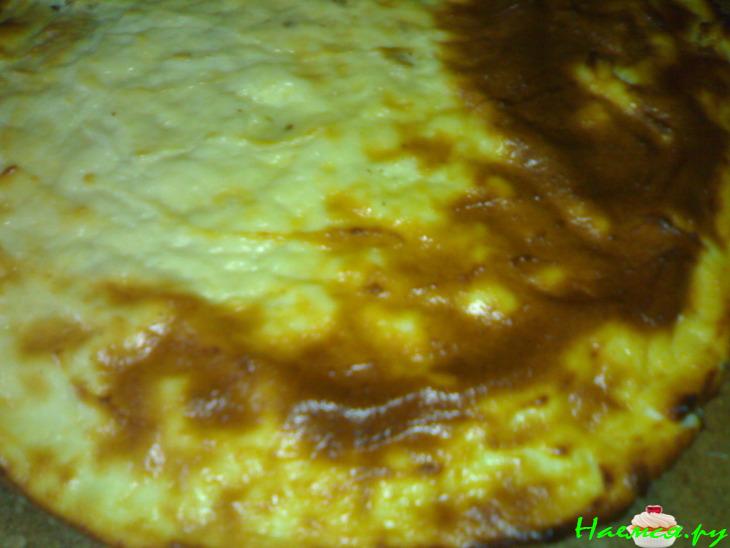 Творожная ромашка с орехами