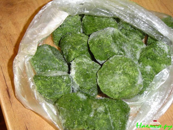 Слоеные корзиночки с креветками и шпинатом