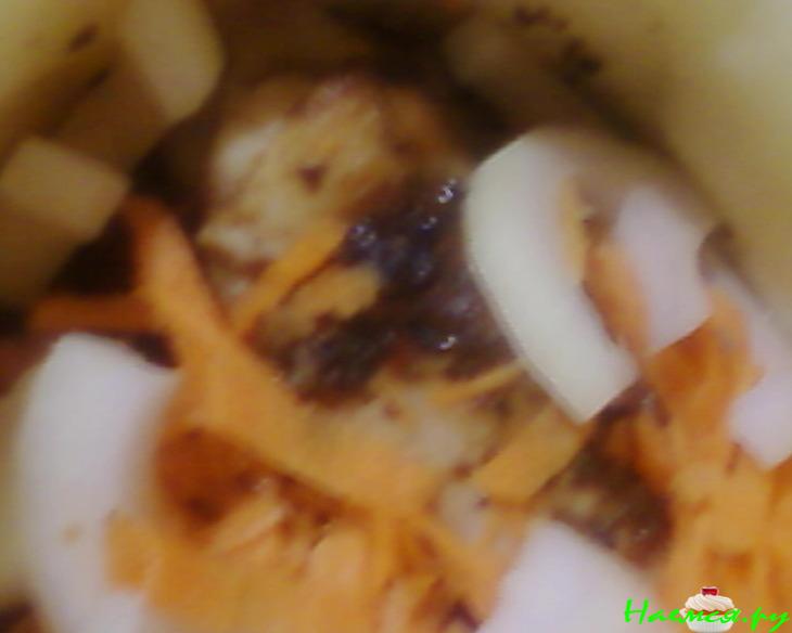 Куриные бёдра в дыне