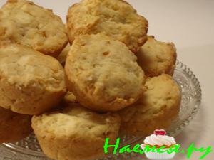 Маффины с кокосовой стружкой на апельсиновом соке