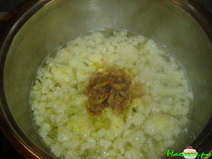 Суп двухцветный