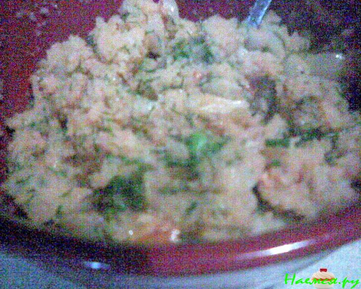 Постные булочки с рыбной икрой (икра минтая)