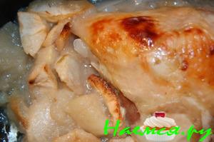 Курица в яблоках Курица в яблоках