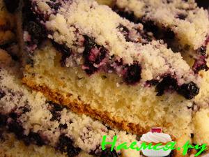 Черничный пирог