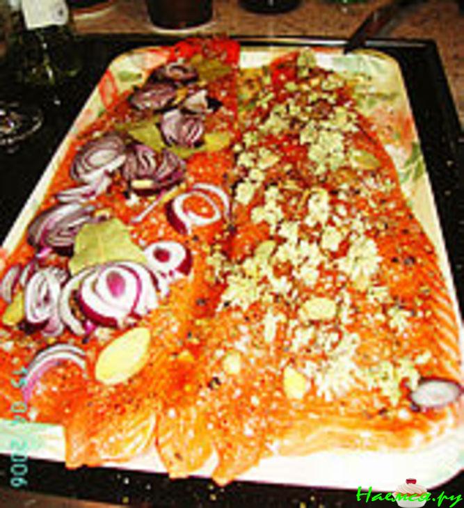 Пряный лосось