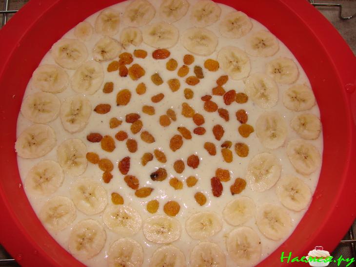 Банановый пирог (манник вариант)