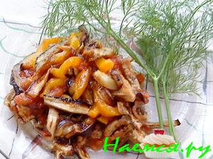 Салат "Овощное Ассорти к шашлыкам" (вариант)