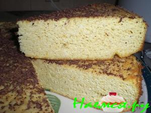 Миндально-мандариновый тортик (без жира,муки и сахара)