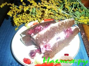 Шоколадный торт с вишней (вариант)