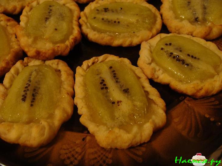 Песочное печенье с киви