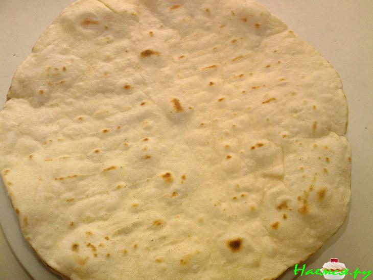 Тортилья, тортийя-мексиканский хлеб (домашний)