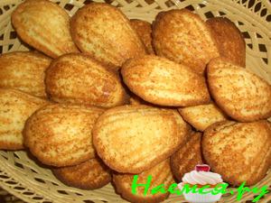 Мадленки с шоколадом