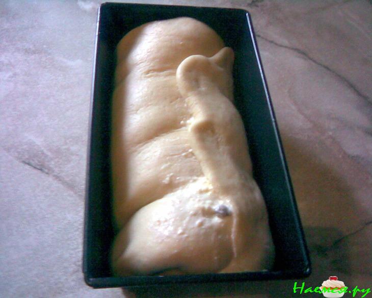 Дрожжевой рулет-пирог с творожной прослойкой