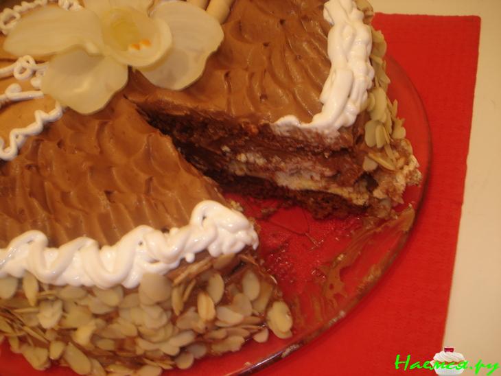 Торт безе шоколадный 'Татьянин день'