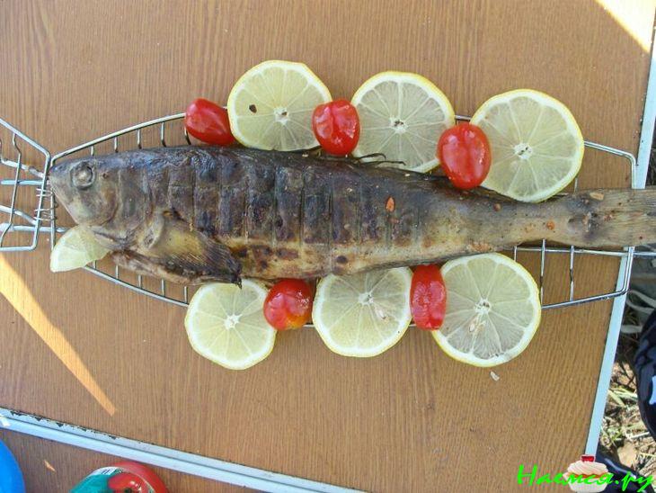 Окунь на углях