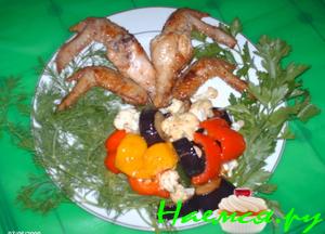 Курочка с овощами