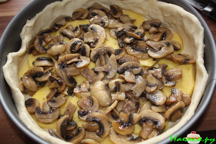 Пирог для любимого мужа на 23 Февраля