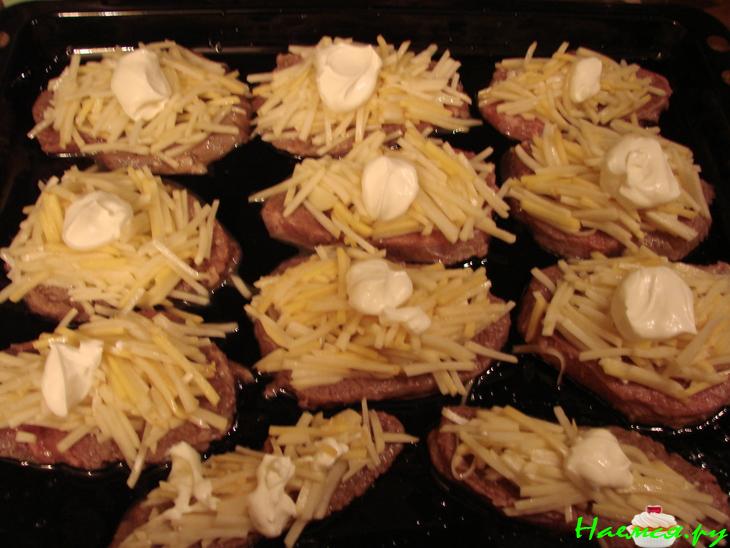 Отбивнушки из телятины с картофелем