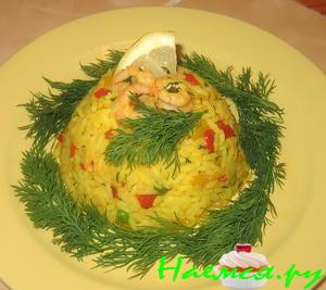 Рис с креветками Рис с креветками