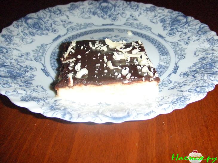 Молочно-шоколадный десерт (мухаллеби)