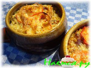 Каша с мясом в горшочке