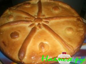 Пирог с мясом и овощами