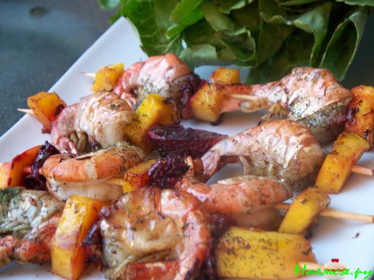 Креветки жареные по-Канадски Креветки жареные по-Канадски