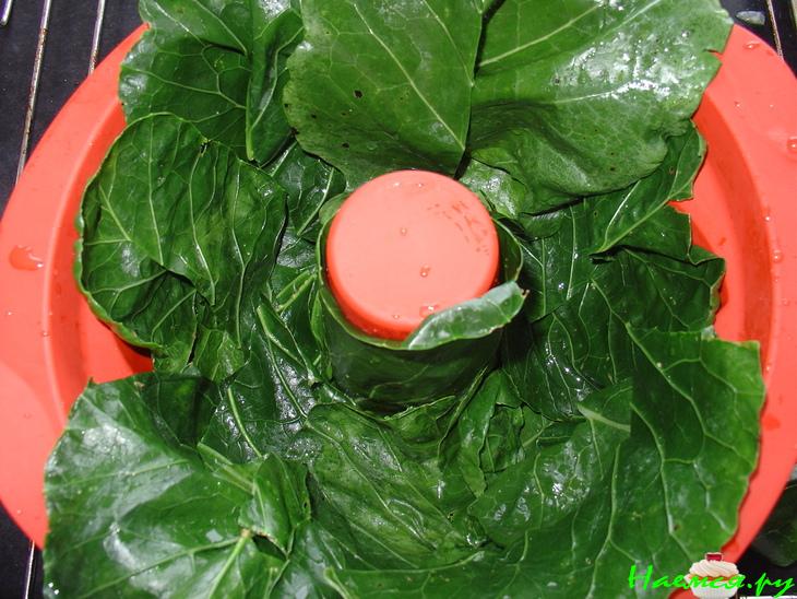 Франкфуртский капустно-мясной венок