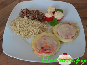 Медальoны из кoльраби