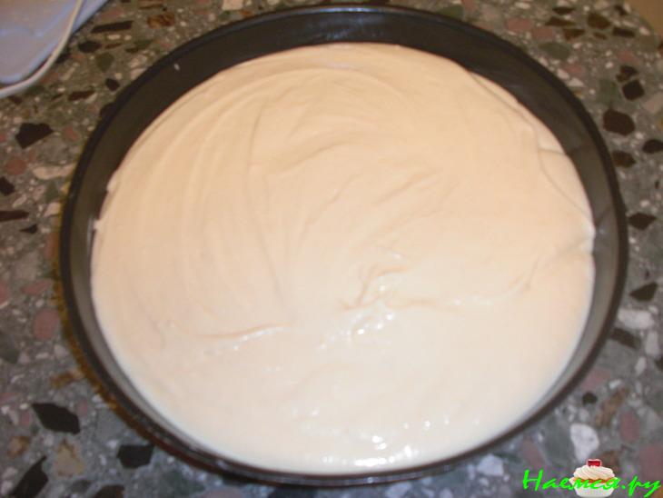 Пирог творожный сладкий