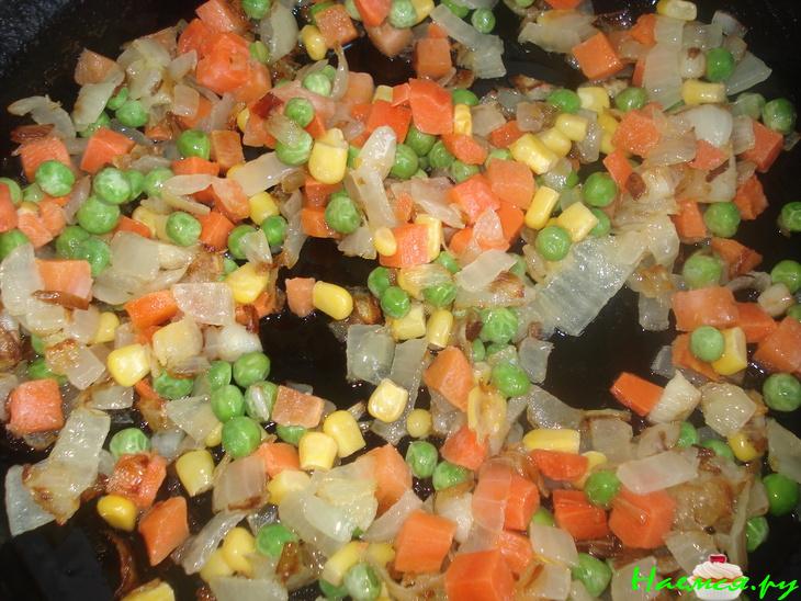 Котлеты из форели с овощами Котлеты из форели с овощами