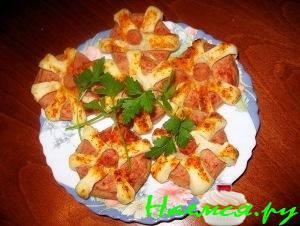 Колбасные хризантемы