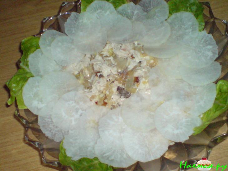 Салат "Ромашка"